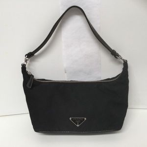 Vintage 90’s Prada Siro Hobo Tessuto Handbag Mini